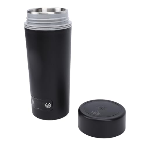 Tetera eléctrica de viaje compacta de acero inoxidable con pantalla LCD y 4 temperaturas preestablecidas miniatura 1