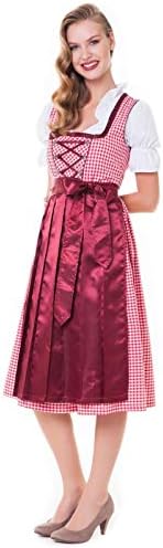  Alpenmärchen 3tlg. Dirndl Set - Tracht für Frauen, ideales Outfit für traditionelle Feste
| Alpenmärchen 3tlg. Dirndl S