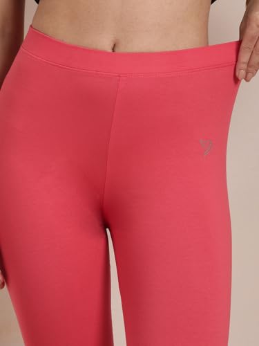 Image of TWIN BIRDS Tailored Cut and Classic Fit Super Stretchable Elastane Fabric Churidar Leggings for Women
