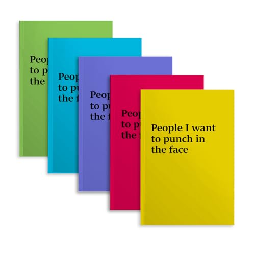 Image of GHUSDFM 5 PCS Notebook Journal, Notebooks for Work, Note Taking Writing Funny Office Accessories Gag Gifts for Boss Coworker Teacher Leader Retirement Graduation Friendship 5.7 x 8.3 Inches 40 Sheets