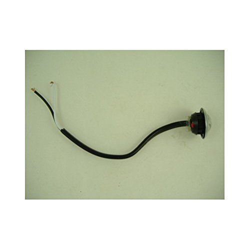 Mini luz marcadora ámbar redonda 3 LED 3/4 pulg miniatura 3