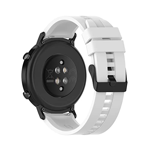 Bracelet de montre en silicone sport universel anti-irritation pour peaux sensibles