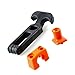 2Pcs T-Handle Cooler Latch Replacements, 4.4inch Rubber Latch Draw Latch for Tool Box, Cooler, Golf Cart or Engineering Machine Hood