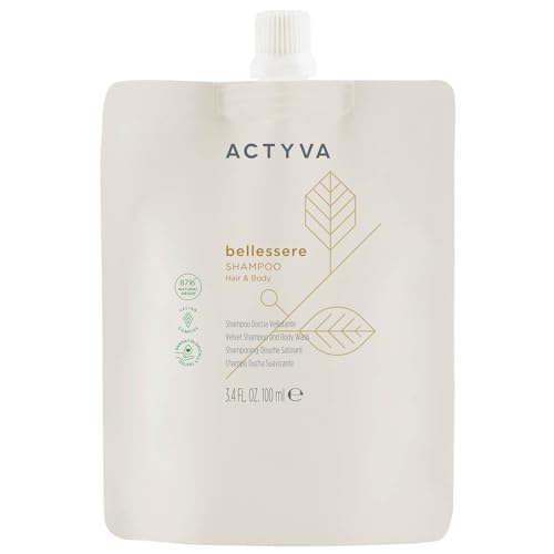 Shampooing Actyva Bellessere corps cheveux argan lin format voyage