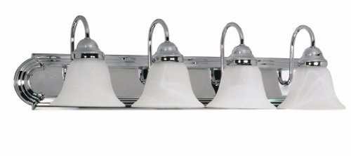 Nuvo 60/318 Four Light Vanity, Chrome