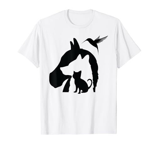 Animale Silhouette Cane Cavallo Gatto Colibrì
