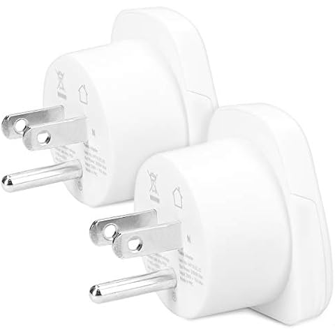 kwmobile 2x Travel Adapter for USA Type B - Travel Adapter to Type B Socket for America, Canada, Japan, Thailand Cover