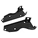 labwork Rear Bumper Brackets Black Replacement for F-100 F-250 F-350 1964-1979