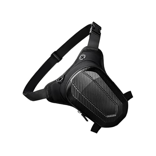 Bolsa de pierna para moto - Bolsa de pierna para moto unisex - impermeable de 30 x 15 cm, multibolsillos, organizador táctico adecuado para mujeres y hombres que conducen viajes y aventuras