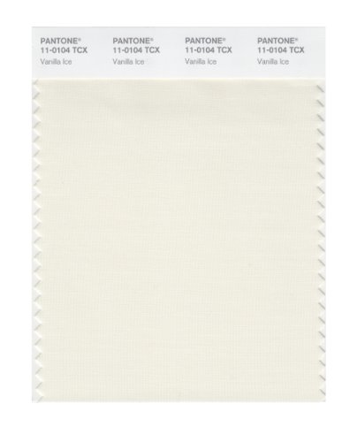 PANTONE Smart 11-0104X Color Swatch Card, Vanilla Ice