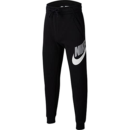 Nike Jungen Sportswear Club Fleece Jogginghose, Schwarz/Schwarz, M