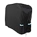 HJCC Pokrowiec na grilla, pokrowiec na grill gazowy, wodoodporny pokrowiec na grilla na zewnątrz pokrowiec na grill gazowy odporny na rozdarcie, pyłoszczelny i odporny na promieniowanie UV do Weber, Brinkmann, Outback, Char Broil itp., 145 x 61 x 117 cm