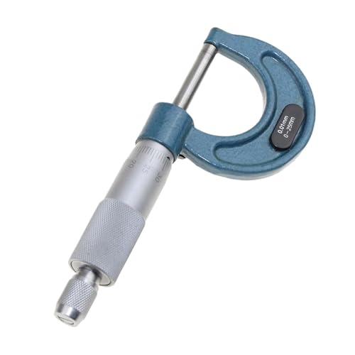 Micrómetro analógico 0-25mm precisión 0.01mm con caja miniatura 2