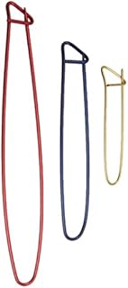 Boye 3437554000M 3-Piece Aluminum Stitch Holder Set, Assorted, 3