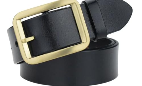 Men PU Leather Belt with Sleek Finish and Clean Business Look2