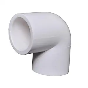 BHADORIYA Hardware Paints and Sanitary - UPVC Fittings Elbow 90 Degree (1 Inch (Set of 5), White)