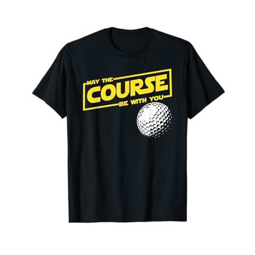 May the course be funny golf with you T-Shirt