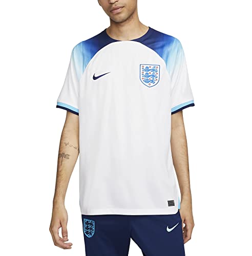NIKE England Trikot Home (M, White/Blue)