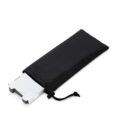 ifundom 1Juego Pantallas de Parabrisas Aluminio Camping y Barbacoas