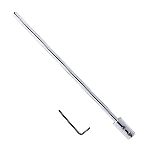 Artiwell Extension Rod for Bathroom Pop-Up Vertical/Horizontal Rods, 6 Inch Pop Up Drain Extension Rod for Bathroom Sink Drain Assembly,Chrome Plated