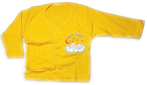Image of TANGY Adorable Newborn Dress with Built-in Mittens for Extra Warmth and Style Top Set (Pack of 3)