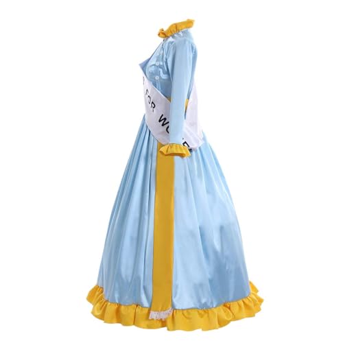 Vestido de cosplay para mujer Mrs Banks Winifred Suffragette miniatura 3
