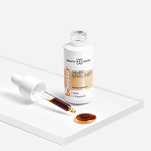 Selbstbräuner Booster Serum by BEAUTYMATES (20ml) – Selbstbräunungskomplex mit Aloe Vera für eine natürliche… - Image 3