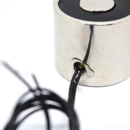 Aimant électrique de levage 200KG 12V 24V solénoïde de maintien - 3