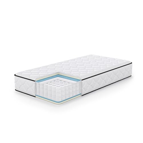 AKORD 7-Zonen Taschenfederkernmatratze 100x200 cm, H3...