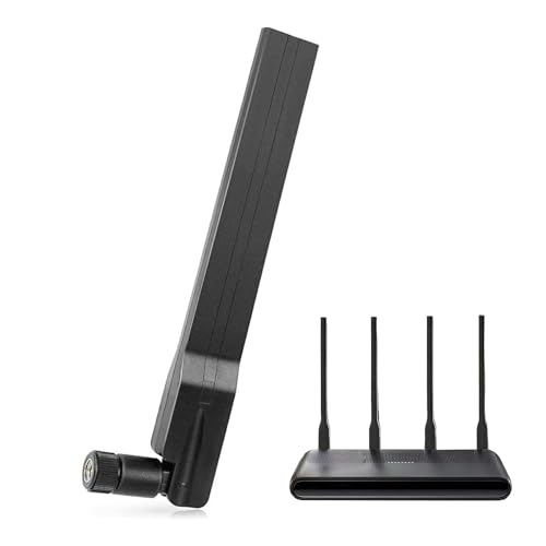 Maswell 5G 4G+ LTE Antenna SMA-Male Indoor, 600-6000MHz 2dBi Not for Speed Competition (SMA-Male)