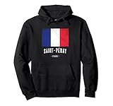 Ciudad de Saint-Péray Francia | FR Bandera Top, Drapeau Français - Sudadera con Capucha