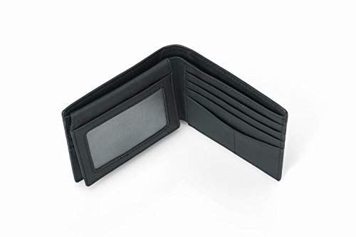 RFID Blocking Wallet for Men, Slim Leather Bifold3