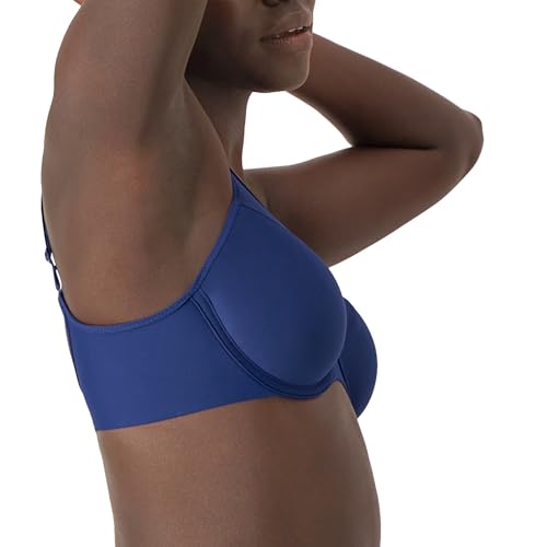 Bali Womens Seamless Underwire Bra, One Smooth U Smoothing Underwire Bras for Women, Convertible Straps, Ultra Light