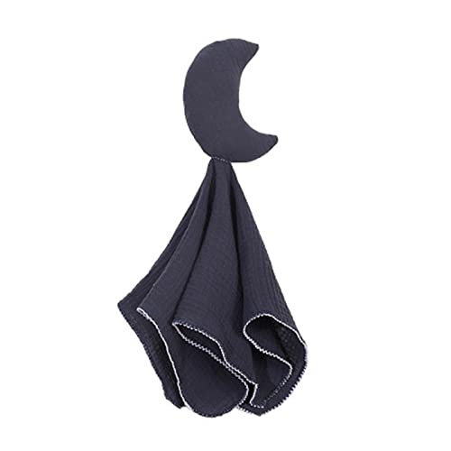 Toalla de saliva para bebé, babero de alimentación para bebés, calmar, toalla de lactancia con sonido, 15 x 15 pulgadas