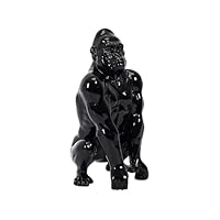 HOME DECO FACTORY CMPPA The Hockender Gorilla, Kunstharz, 24 cm