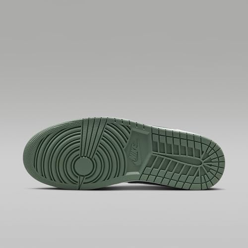Image of Air Jordan 1 Mid Men's Shoes (Summit White /Vintage Lichen)