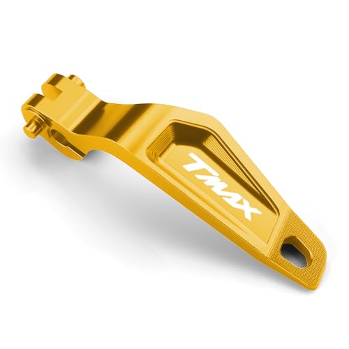 Modeer Für TMAX560 TECHMAX 2020-2023 TMAX 530 DX/SX 2017-2019 TMAX 500 2008-2011 Motorrad CNC Aluminium Feststellbremshebel tmax 560 tech max tmax 530 sx dx Zubehör (Gold)