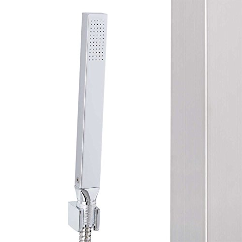 Signature Hardware 413241 Shelton Thermostatic Stainless Steel Shower Panel With Hand Shower, Four Bodysprays, And Tub Spout #TOP7