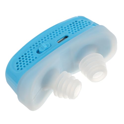 Operitacx Dispositivo Antirronquidos Eléctrico Clip Nasal y Purificador de Aire Incorporado para Dormir sin Ronquidos y Mejorar la Respiración Nasal