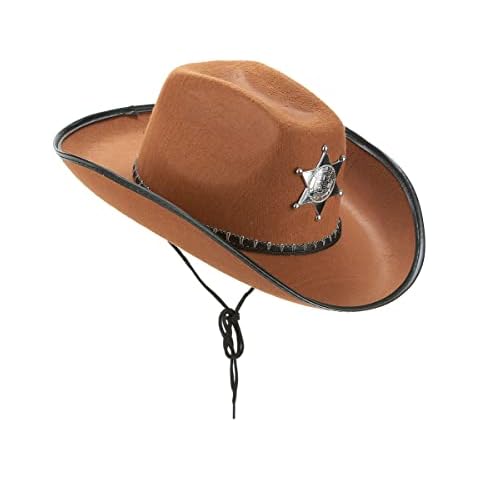 Chapeau Sherif Marron DEGUISE TOI Cover