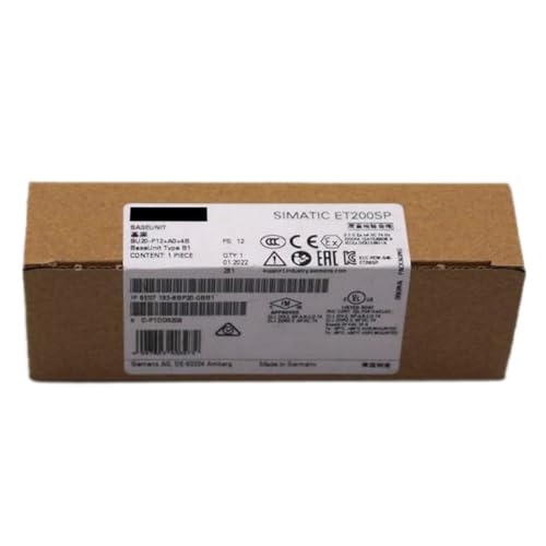 6ES7193-6BP20-0BB1 embase scellée boîte origine haute qualité