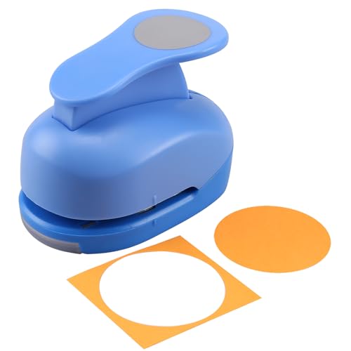 MyArTool 2 Inch Circle Paper Punch - Press Down to Punch Out a Clean Even Circle Every Time - Perfect for Adding Detail to Gift Tags Greeting Cards and DIY Party Decorations