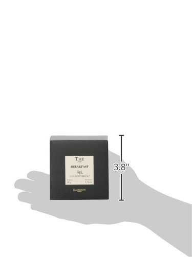 Miniatura 5 de Dammann Freres Loose Leaf, Breakfast Blend Premium Gourmet French Black Tea, 25 unidades (paquete individual)