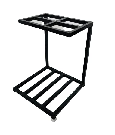 APPLE FURNITURE Office Home Metal Inverter Trolley Stand for Home Office Iron Frame for Double Inverter Battery ups 1PC.