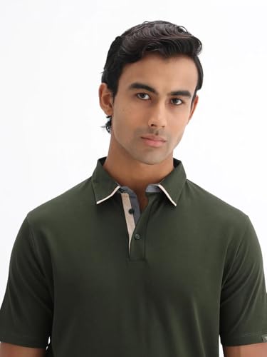 Image of Rare Rabbit Regular fit Plain Polo