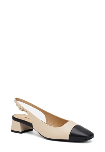 Slingback bicolore Frau bleu clair pour tenue de bureau et cérémonie - 2