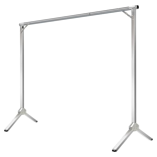 MRCTVG Tendedero portátil para ropa plegable, para colgar ropa en espacios pequeños, estante de lavandería de acero inoxidable de alta calidad para secar ropa al aire
