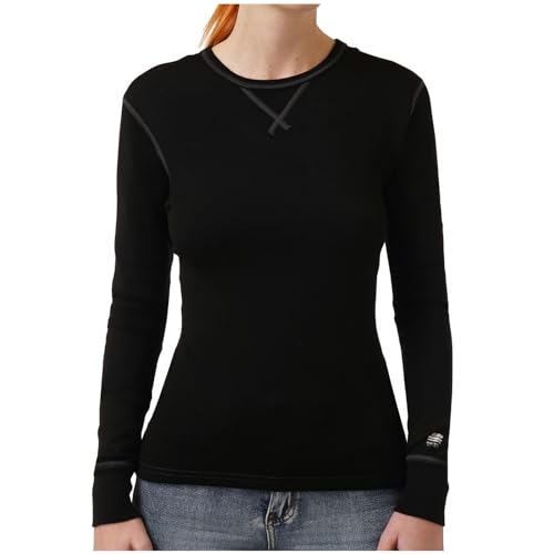 MERIWOOL Womens Base Layer 100% Merino Wool Heavyweight 400g Thermal Shirt for Women