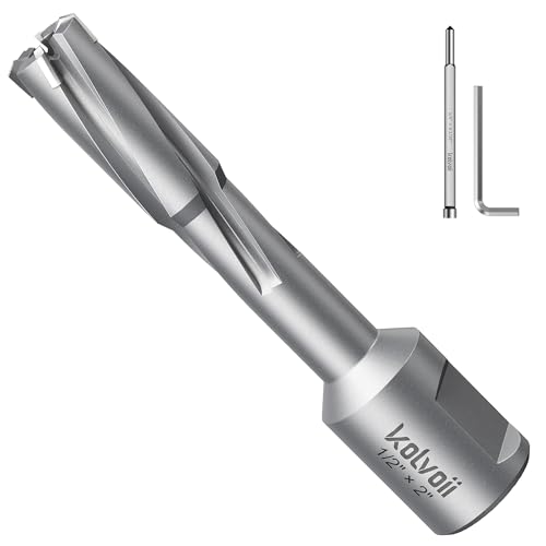 Kolvoii TCT Annular Cutter 1/2" Diameter x 2" Depth, Mag Drill Bit
