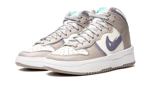 Nike Nike Women's Dunk High Rebel Sneaker, Sail/Iron Purple-college Grey, 9